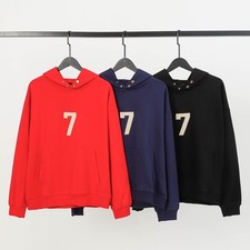Fleece-Lined 7 Pocket Hooded Sweatshirt Jacket