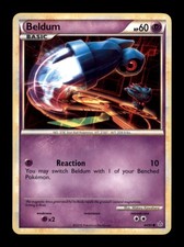 Beldum 44/95 Common HGSS Unleashed Pokemon LP