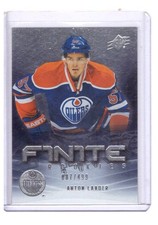 Anton Lander 2011-12 SPx Finite Rookies Card #F3 /499