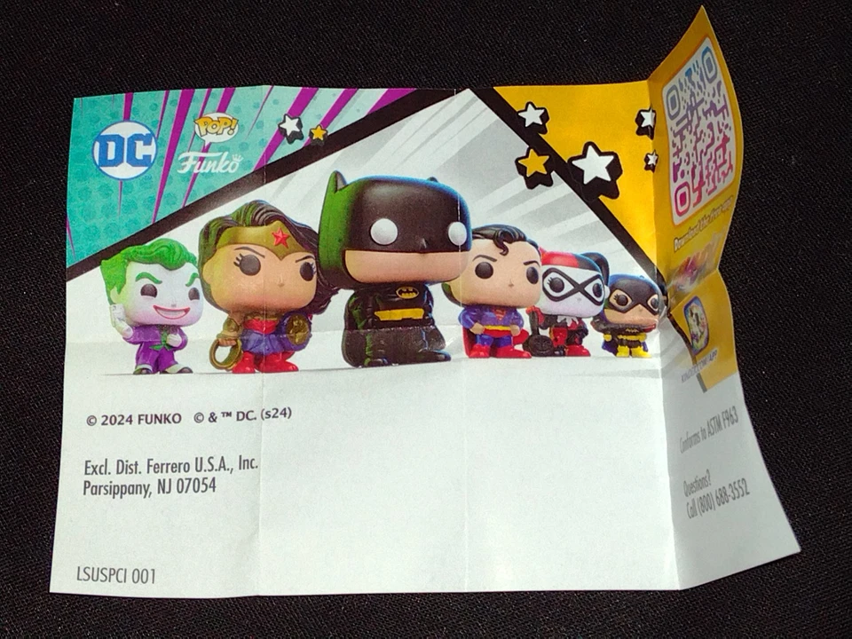 BATMAN DC Funko Pop Kinder Joy Limited Edition (2024) - Image 4 of 4
