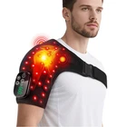660nm & 850nm Red Light Therapy Shoulder Massager Heated Vibration Pain Relief