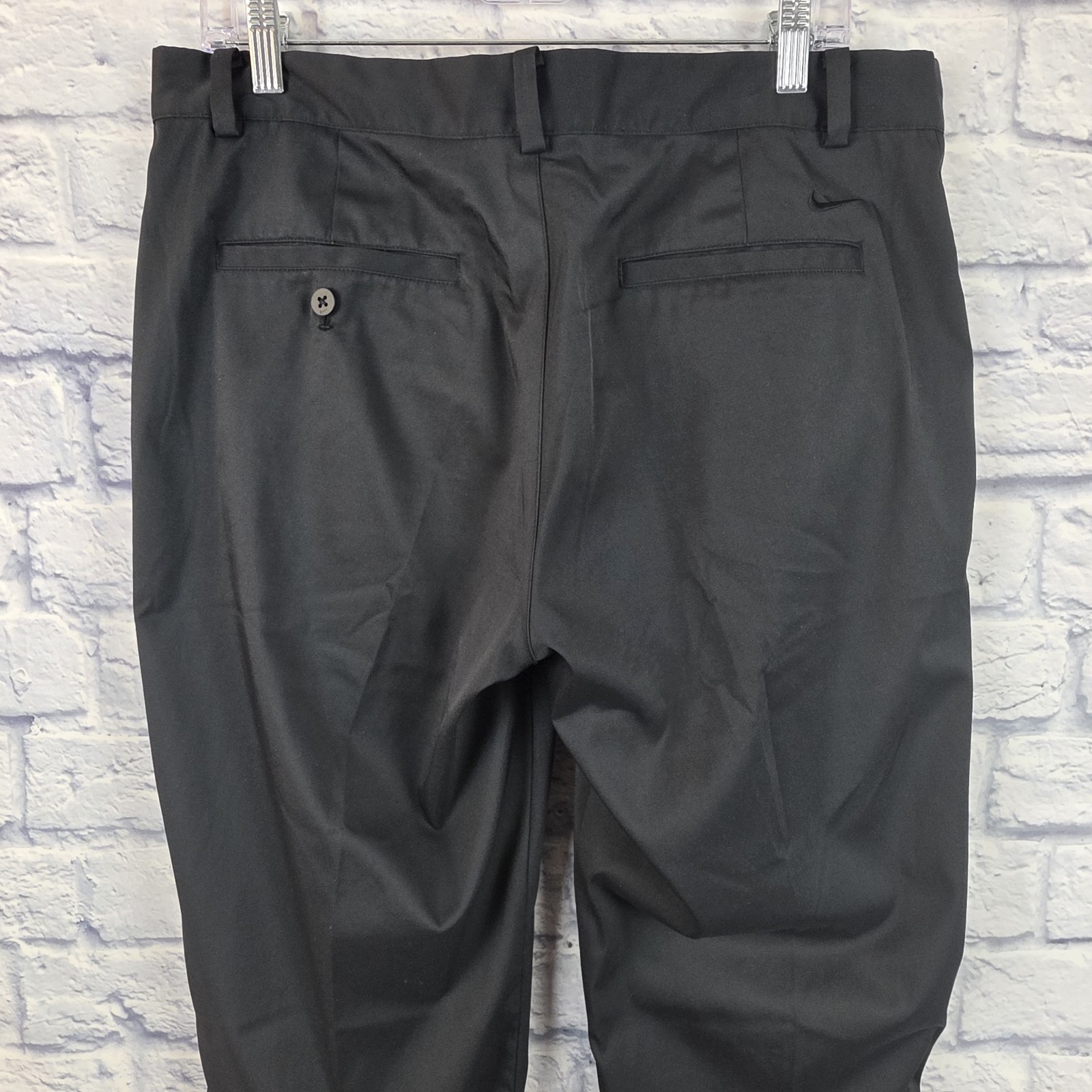 Nike Golf Men Tour Performance Black Dri-Fit Golf Pants Size 34X32 (34X31) thumbnail 6