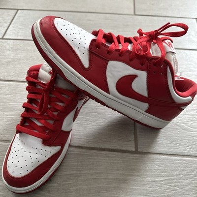 Nike Dunk Retro SP 2020 Low St. John's Size 12 Red White