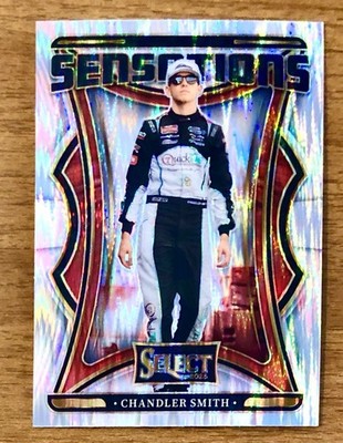 2025 Panini Select Racing Sensations Silver Flash Prizm Chandler Smith #25