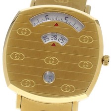 GUCCI Grip watch 157.4/YA157403 Date white Dial Quartz Boy's Watch_953492