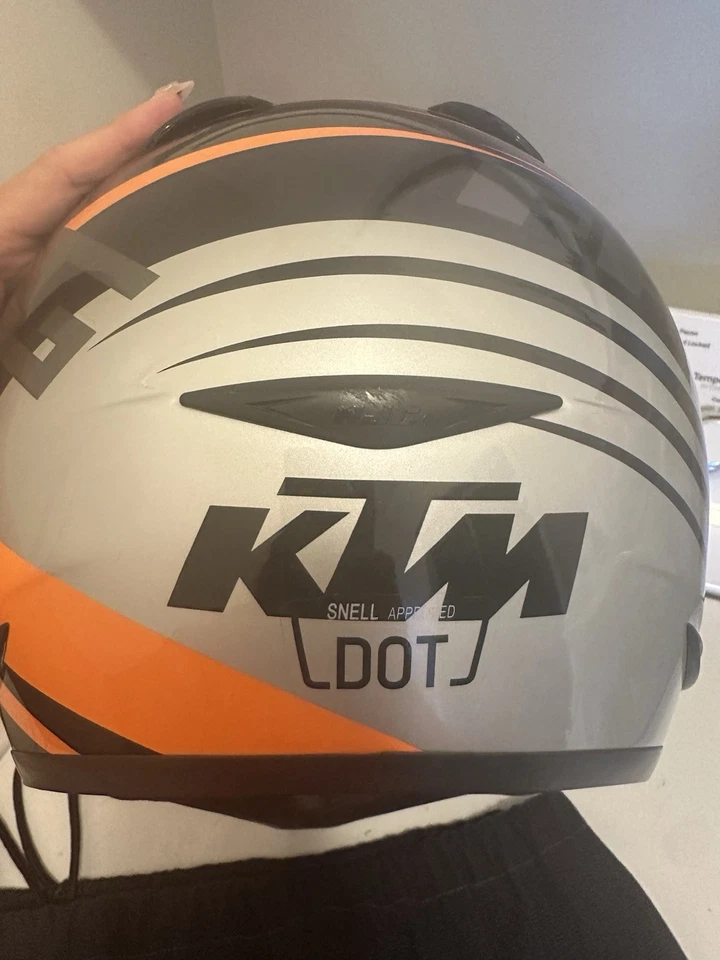 Полнолицевой шлем KTM для бездорожья/мотокросса, размер средний (M). - Изображение 4 из 4