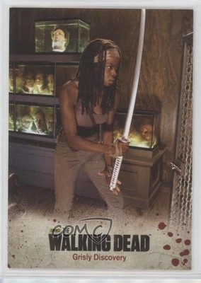 2014 Cryptozoic The Walking Dead Season 3 Part 2 Michonne Grisly Discovery 0fh3