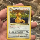 Pokémon TCG Dragonite Fossil 4/62 Holo Rare Unlimited Card Wizards of the Coast