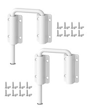 Multi-Angle Sliding Door Loop Lock, 90/180 Degree Aluminum Alloy Patio Lock L...