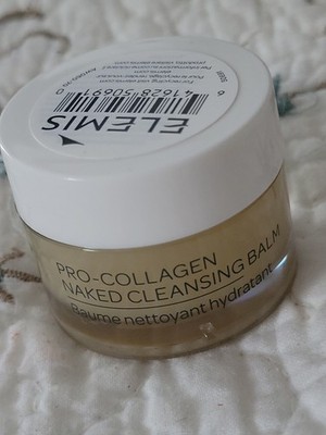 Elemis Pro Collagen Naked Cleansing Balm .3 oz 10g Travel Size NEW