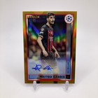 2022-23 Topps Merlin Matteo Gabbia Chrome Gold Auto /50 SSP #AC-MG AC Milan