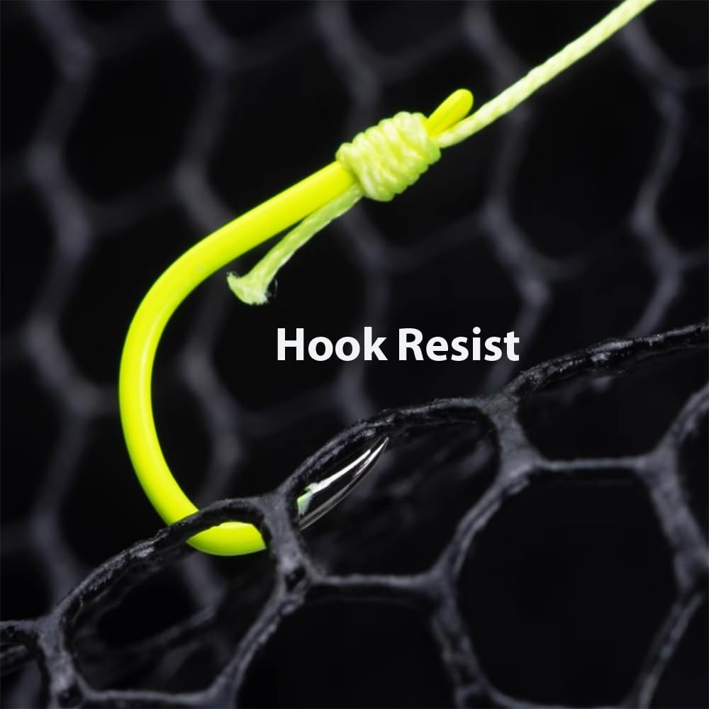 Rubber Coated Replacement Fishing Net,32inch Deep Net Hook Resist Landing  Net... | eBay