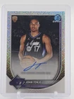 JOHN TONJE 2025-26 BOWMAN CHROME MEGA MOJO ROOKIE AUTO #BCA-JE JAZZ Q7369