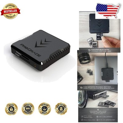 CFexpress Type A SD UHS-II Card Reader Dual Slot USB 3.2 Gen 2 10Gbps