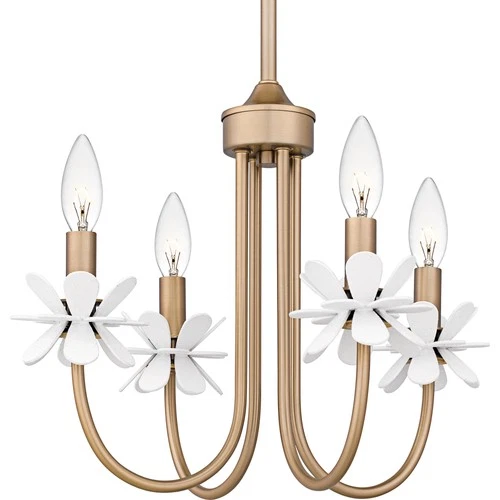 Quoizel REY5016 Remy 4 Light 16"W Taper Candle Style Chandelier - Bronze - Picture 5 of 8