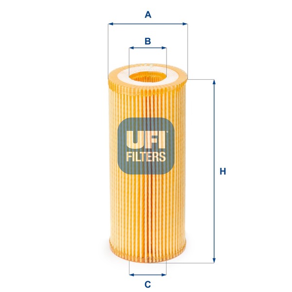 UFI ÖLfilter 25.065.00 Filtereinsatz FüR Fiat Alfa Spider 159 Croma Brera Jtdm-image