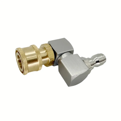 #ad #ad 360° Swivel High Pressure Washer Adapter 1 4quot; Brass Quick Connect with 5 Nozzl $21.80