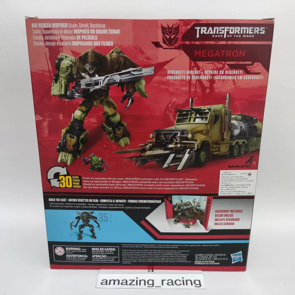 TRANSFORMERS Studio Series SS 34 Megatron Leader Class Takara Tomy Hasbro - Bild 3 von 4