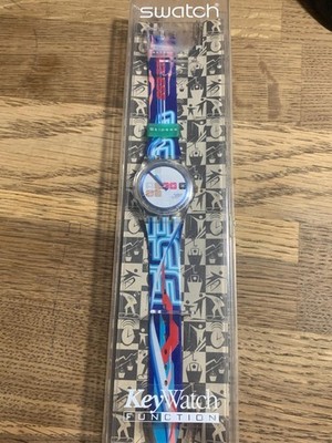 Vintage Swatch Access Skipass Swiss Made Watch   Ski Pass Edition   Rare Collect