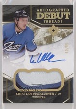 2018 Ultimate Collection Debut Threads 93/99 Kristian Vesalainen Patch Auto um0