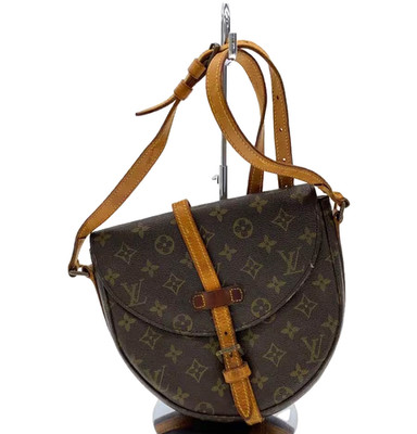LOUIS VUITTON Monogram Chantilly MM Schultertasche M51233 LV Auth 143065