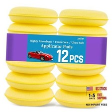 12PCS Foam Applicator Pads - 4 Inch Car Wax Applicator Pad