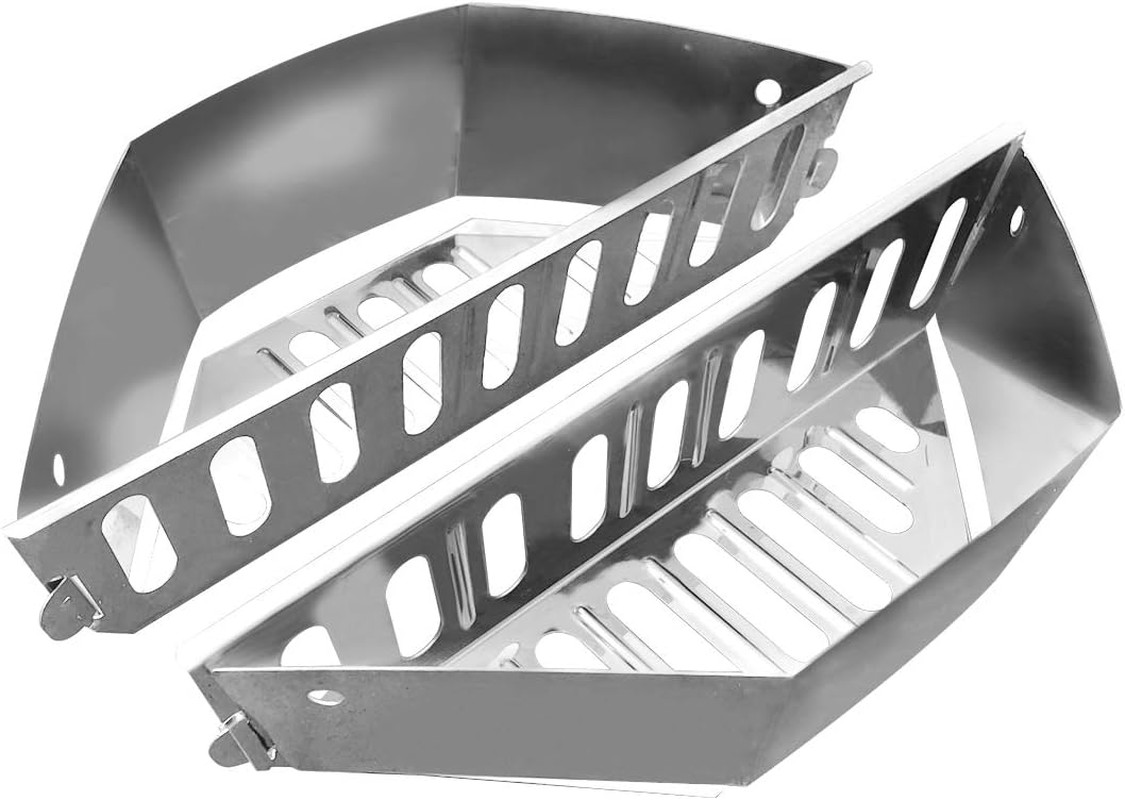 Stainless Steel Charcoal Basket- BBQ Grilling Accessories fo
