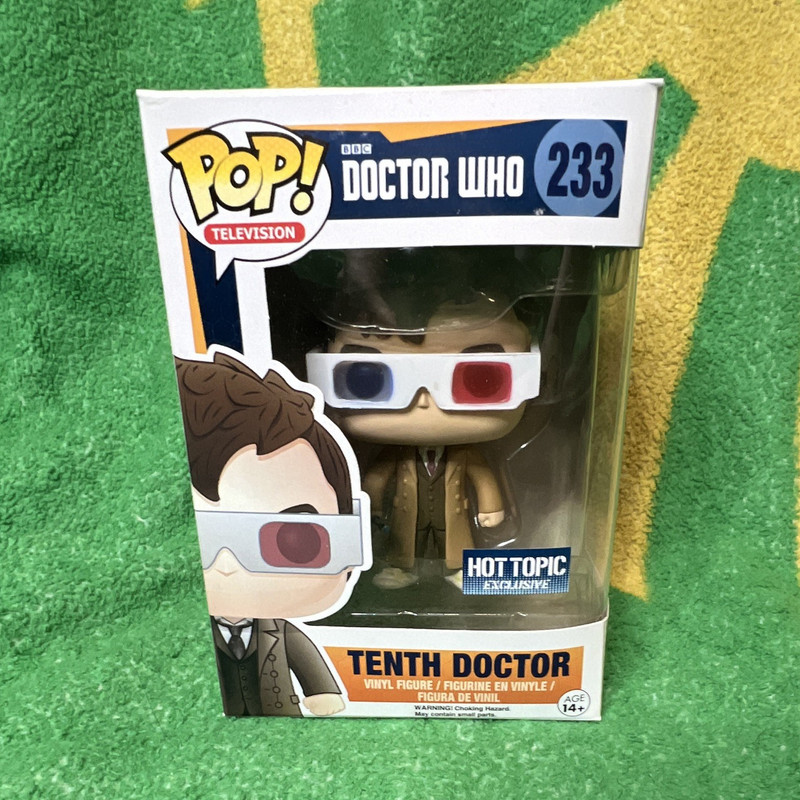 Funko Pop! Doctor Who Tenth Doctor #233 Vinyl Figure Hot Topic Exclusive