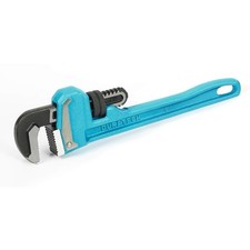 8-Inch Heavy Duty Pipe Wrench, Adjustable Plumbing Wrench, Malleable Cast Iron