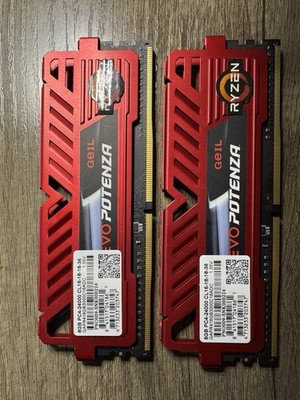 GeIL EVO POTENZA AMD Edition 16GB (2x8GB) DDR4 3000MHz Desktop RAM CL16 Working