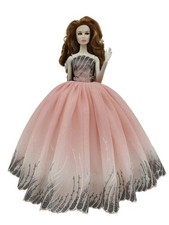 Elegant Lace 1/6 Doll Clothes Outfits Evening Dress wedding Party Gown Toy 11.5"