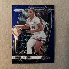 2024 Panini Prizm WNBA - Charisma Osborne #65 Blue Velocity Prizm (RC)