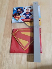 DC Kids SUPERMAN Power Cape Set - Costume / Cosplay Ages 4