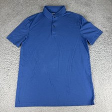 Charles Tyrwhitt Jermyn Street London Men's 100 Cotton Polo Blue Size M