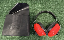 Vintage David Clark Straightaway Model E-320s Hearing Protector w/ Case