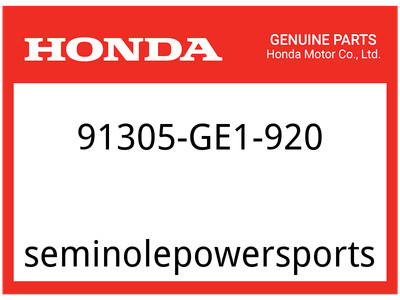 Honda OEM Part 91305-GE1-920 O-RING (9X1.8)
