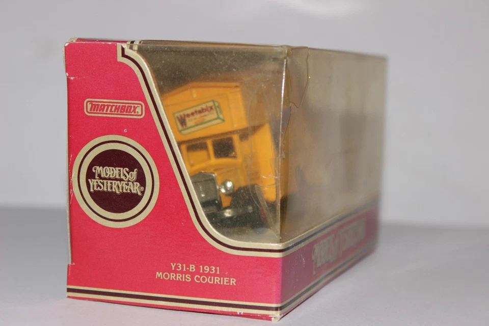 MATCHBOX Yesteryear Y31-B 1931 Morris Courier Weetabix. New ex shop stock - Image 3 of 4