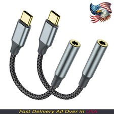 USB C to Aux Audio Dongle Cable Cord Compatible for iPhone 17 Air 17 16 Pro Max