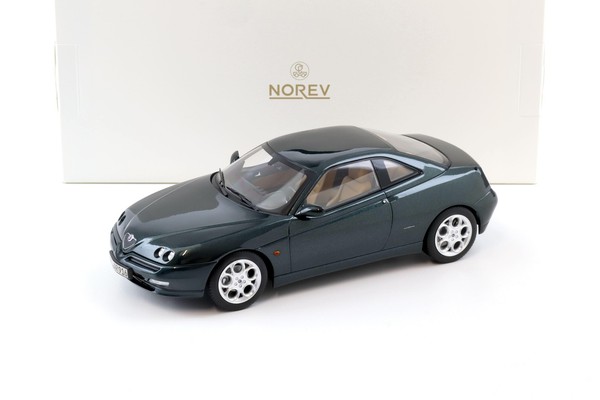 1:18 Norev Alfa Romeo Gtv Coupe 2.0 T.Spark 1999 Coventry Green Metallic-image