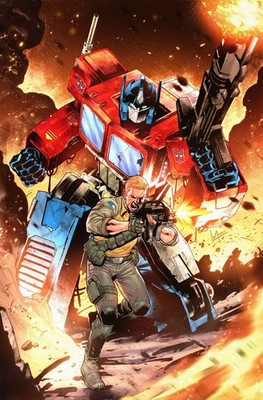 GI Joe #20 Transformers C2E2 FOIL VIRGIN by Lucas Meyer