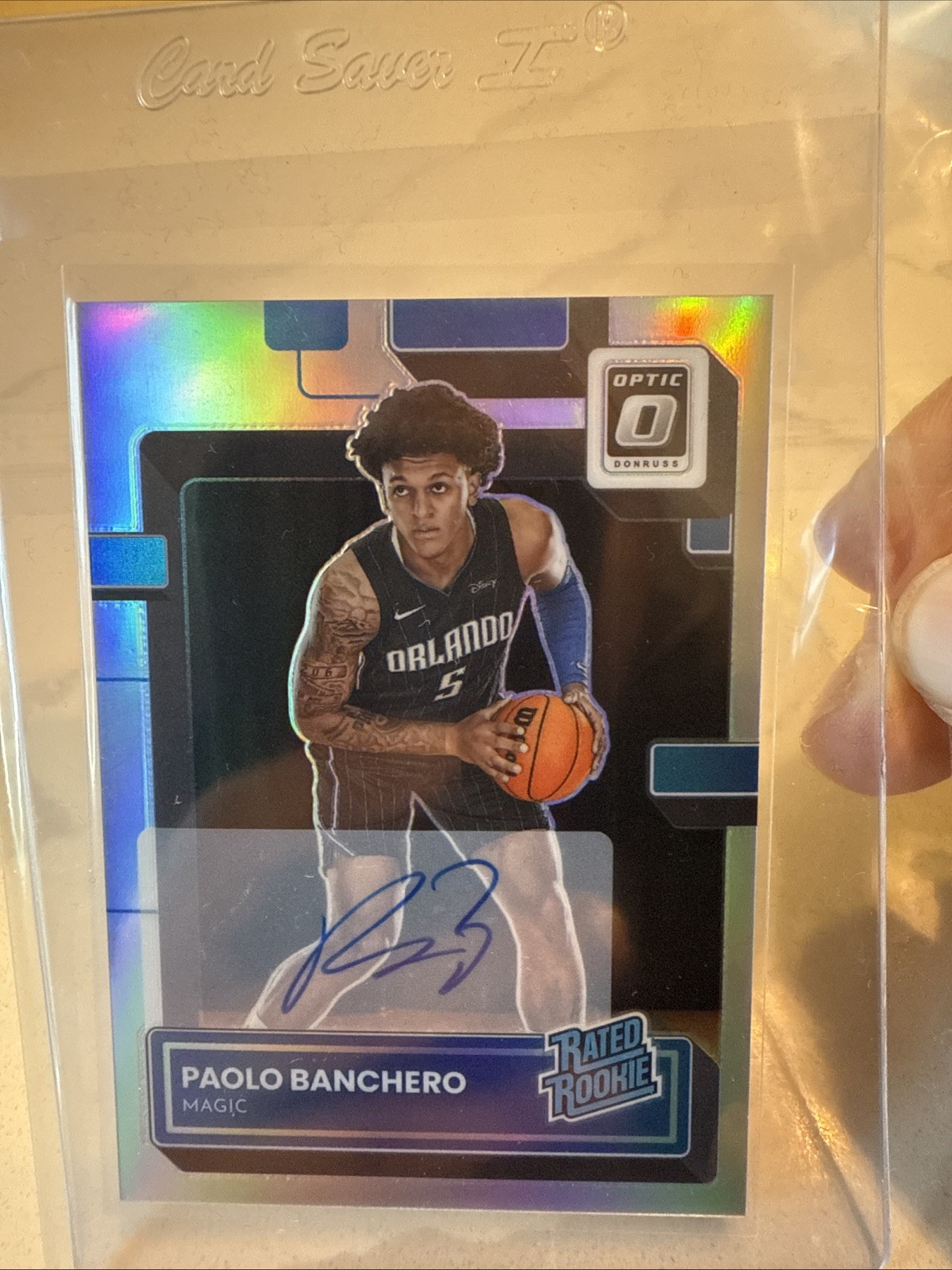2022-23 Panini Donruss Optic - Rated Rookie Paolo Banchero #221 Holo Autograph