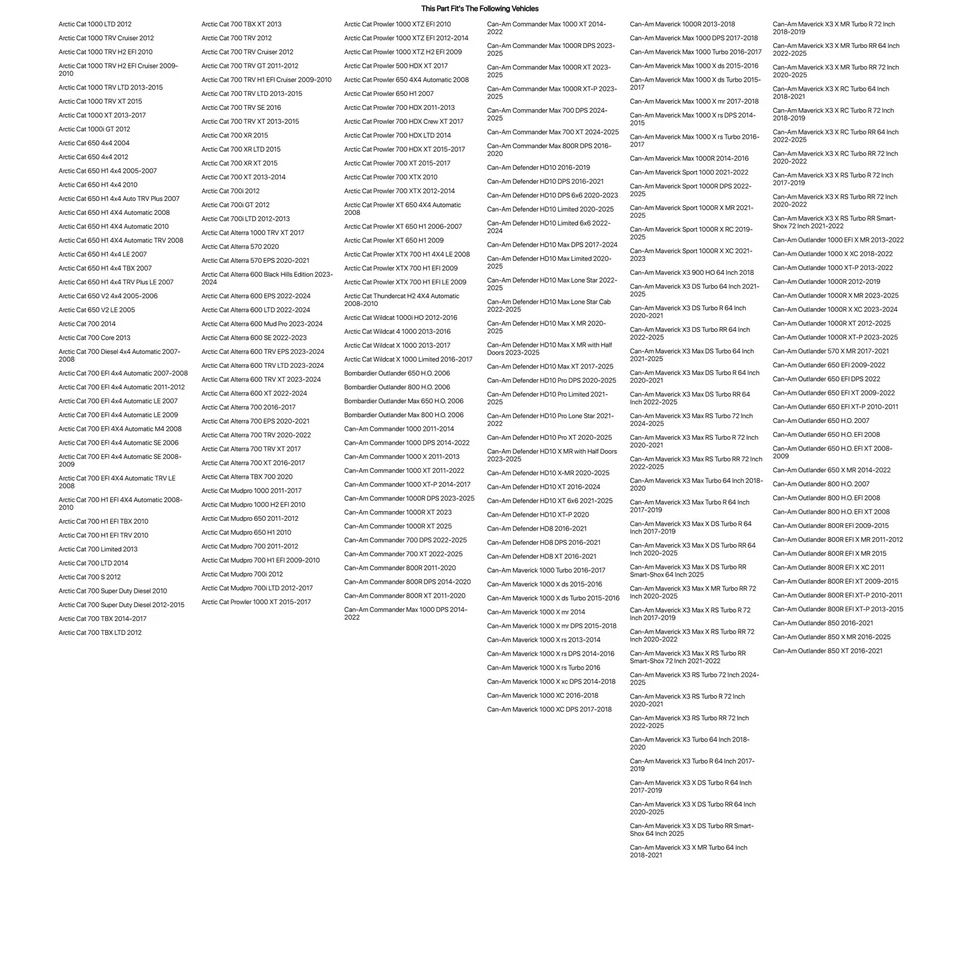 (2 Pack) Tusk Megabite Radial Tire 30x10-14 For Arctic Cat Prowler XTX 700 H1 Foto 2 de 4