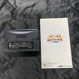 After Burner Complete Sega Super 32X MD Genesis CIB Japan Import Tested Rare