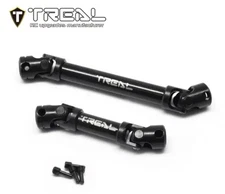 TREAL Heavy Duty Steel Center Driveshaft Set for 1/8 TRX 4MT K10 F150