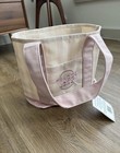 Trader Joe's Striped Mini Canvas Tote Bag, Multicolor Cotton/Polyester — photo 8