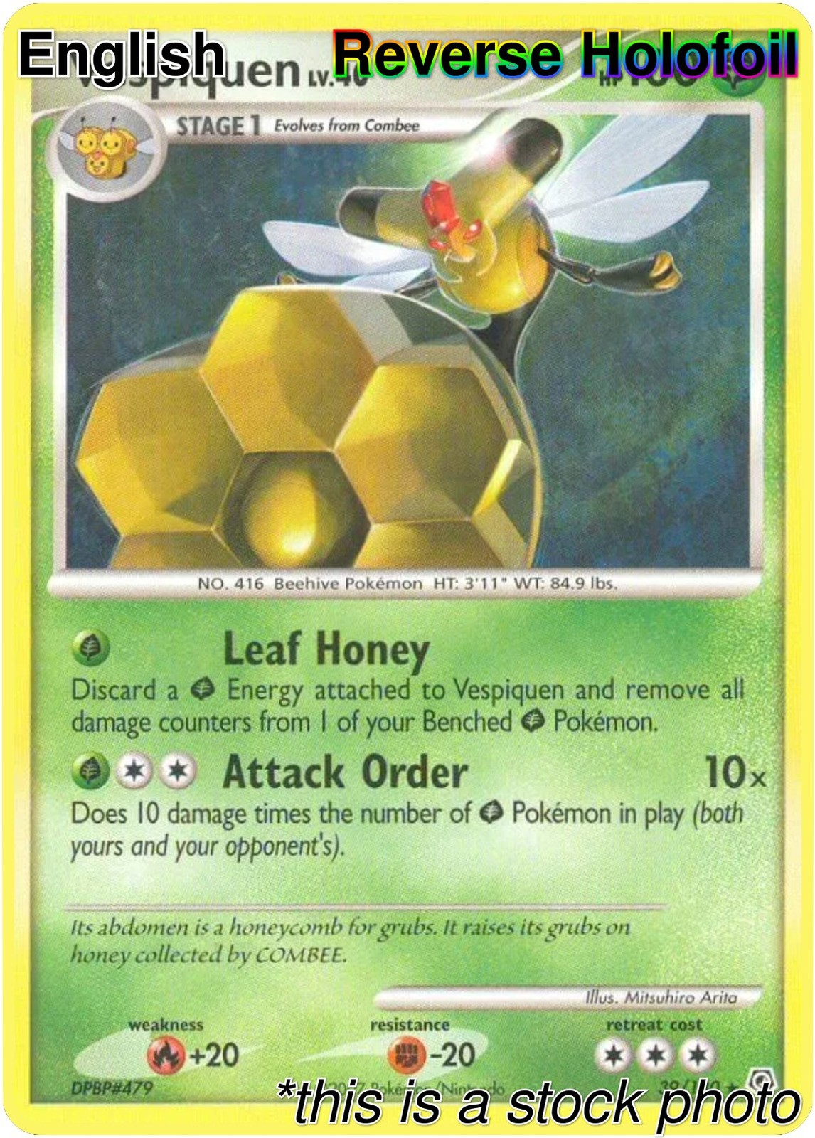 Vespiquen [Reverse Holofoil DM - Diamond and Pearl 39/130]