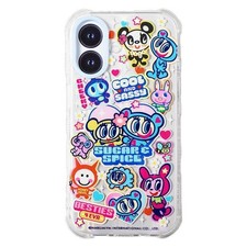 SKINNYDIP London Angel Blue iPhone 16 Case Y2K Holographic Cute Japan
