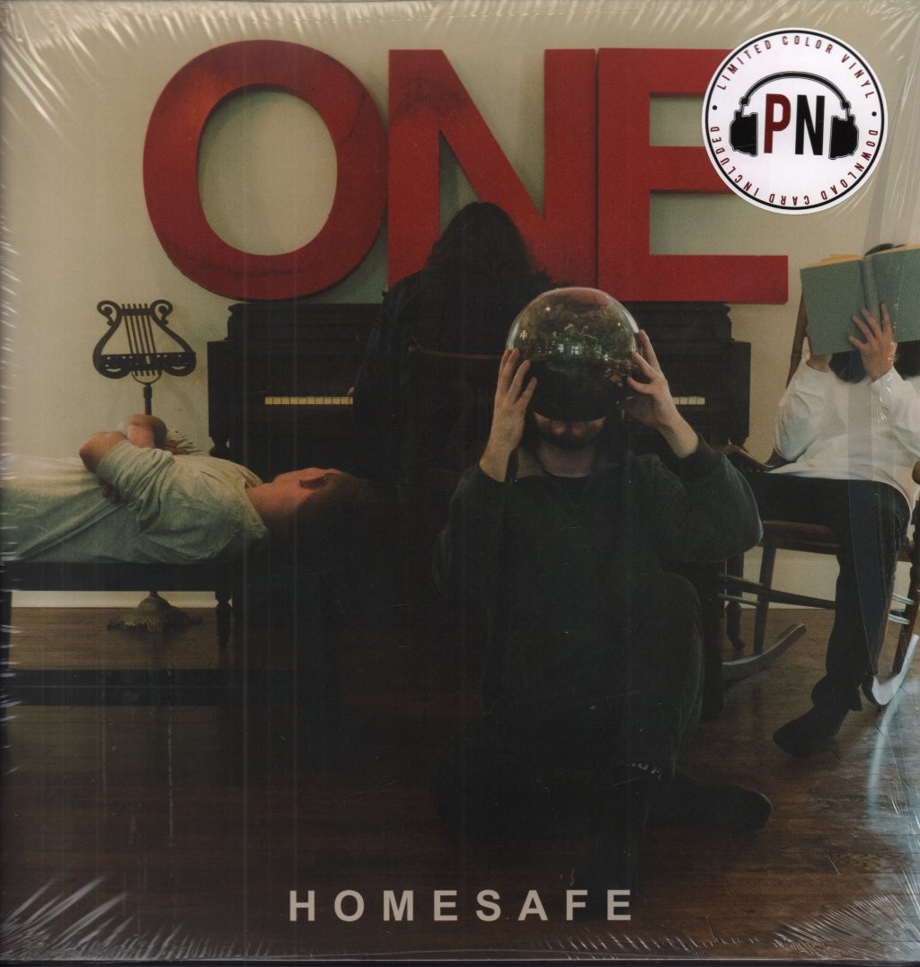 Homesafe One LP vinyl Europe Pure Noise 2018 limited edition 12 track sea blue