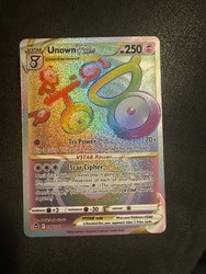 Unown VSTAR 199/195 Silver Tempest Secret Rare