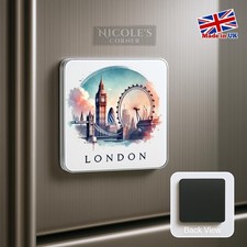 Calamita da frigorifero 3D Souvenir Londra Calamita da frigorifero 3D